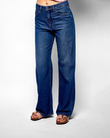 Light Blue Wide Leg High Waisted Jeans