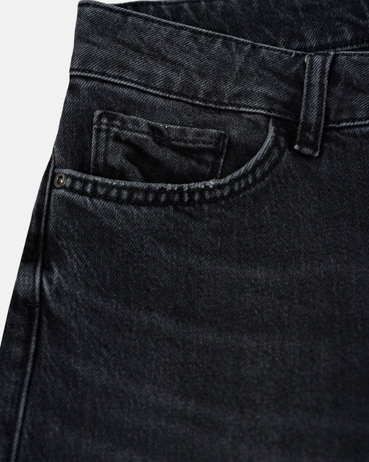 Black Low Rise Jeans