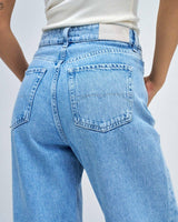 Light Wash Wide Leg Jeans