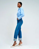 Medium Wash Straight Leg Faith Jeans