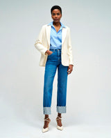 Medium Wash Straight Leg Faith Jeans