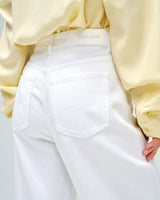 White Wide Leg Jeans