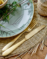 Gold-Plated-Frea-Stainless-Steel-Cutlery-4-Piece-Set