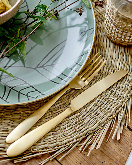 Gold-Plated-Frea-Stainless-Steel-Cutlery-4-Piece-Set