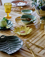 Gold Plated Frea Stainless Steel Cutlery - 4 Piece Set