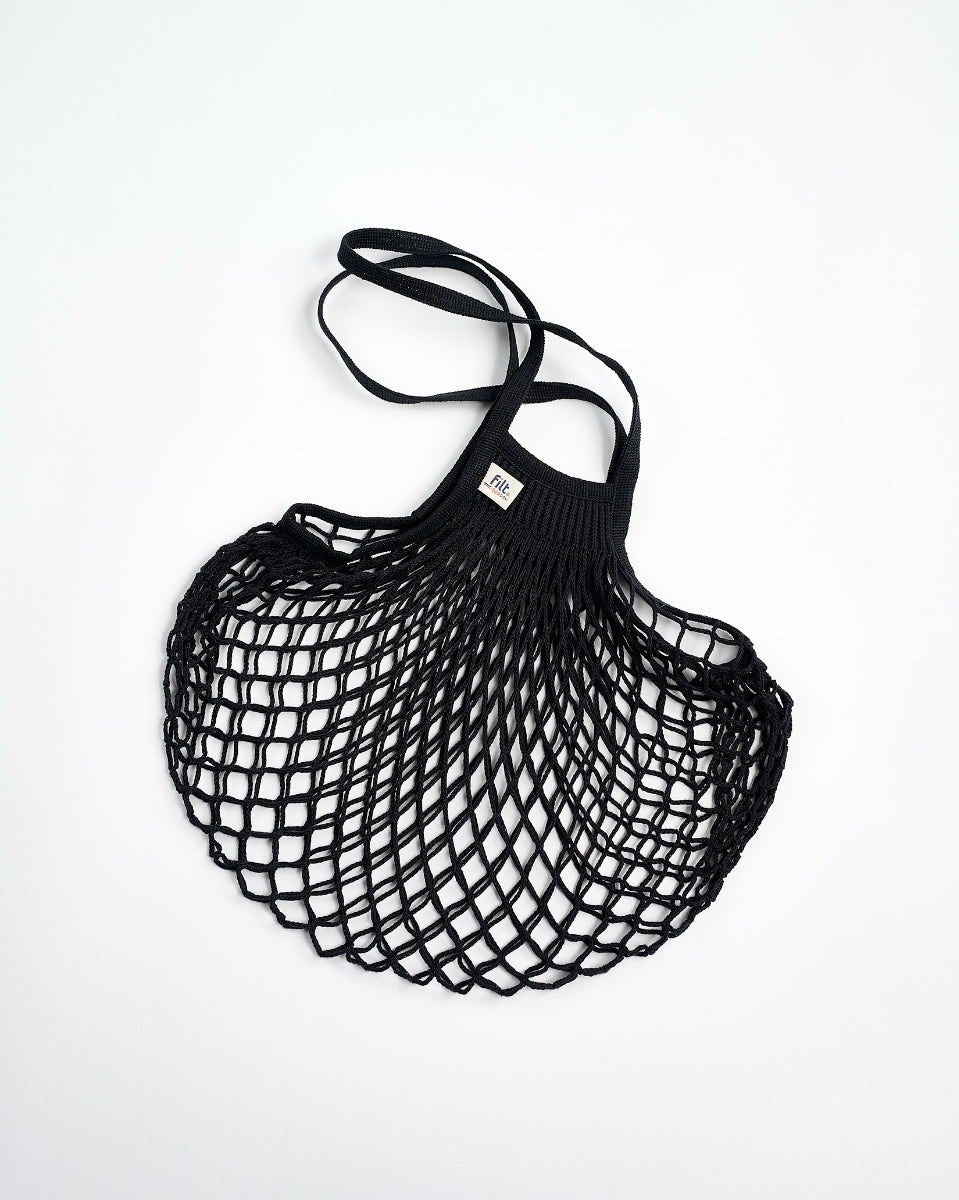 Noir Eco Friendly Net Shopping Bag