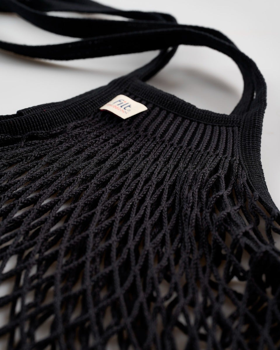 Noir Eco Friendly Net Shopping Bag