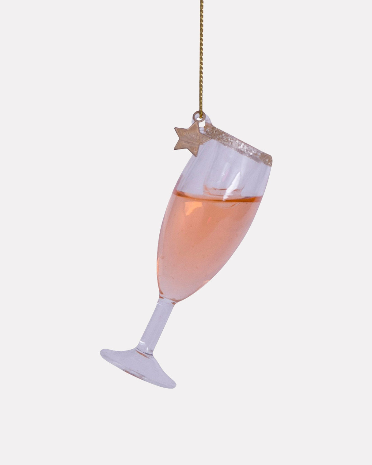 Glass-Of-Rosé-Prosecco-Glass-Tree-Ornament