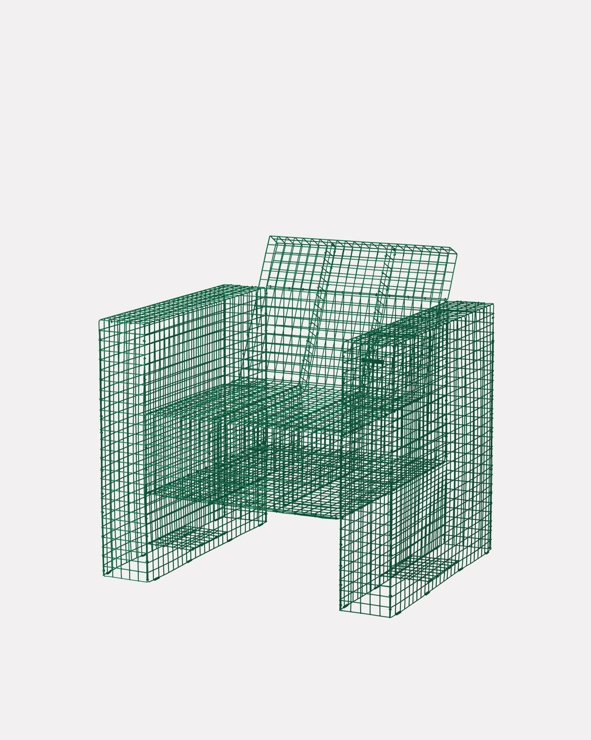 Signal-Green-Small-Wire-Lounge-Chair