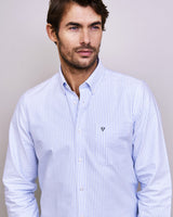 Blue-Stripe-Varsity-Oxford-Cotton-Shirt