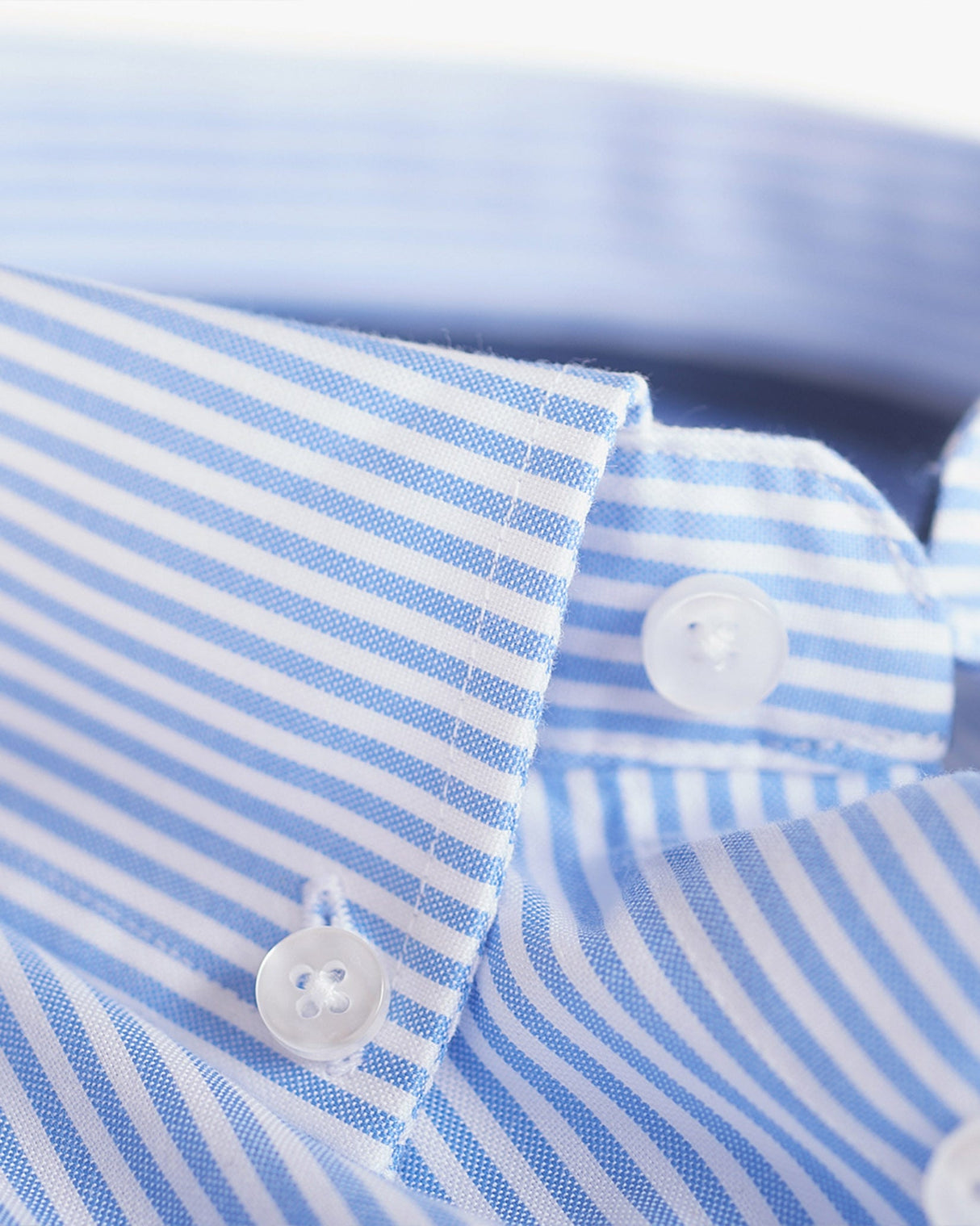 Blue Stripe Varsity Oxford Cotton Shirt