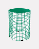 Signal-Green-Small-Round-Wire-Pedestal