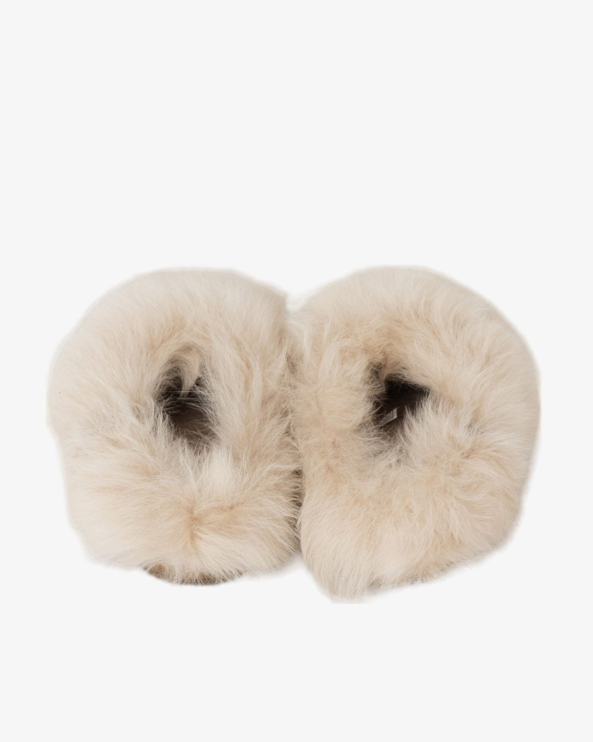 Chestnut Meribel Fluffy Sheepskin Slip-In Shoes
