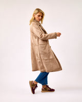 Macchiato Faux Fur Reversible Coat