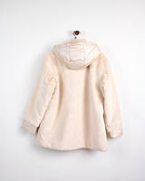 Cream Reversible Long Jacket