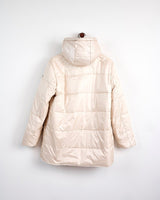 Cream Reversible Long Jacket