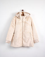 Cream Reversible Long Jacket