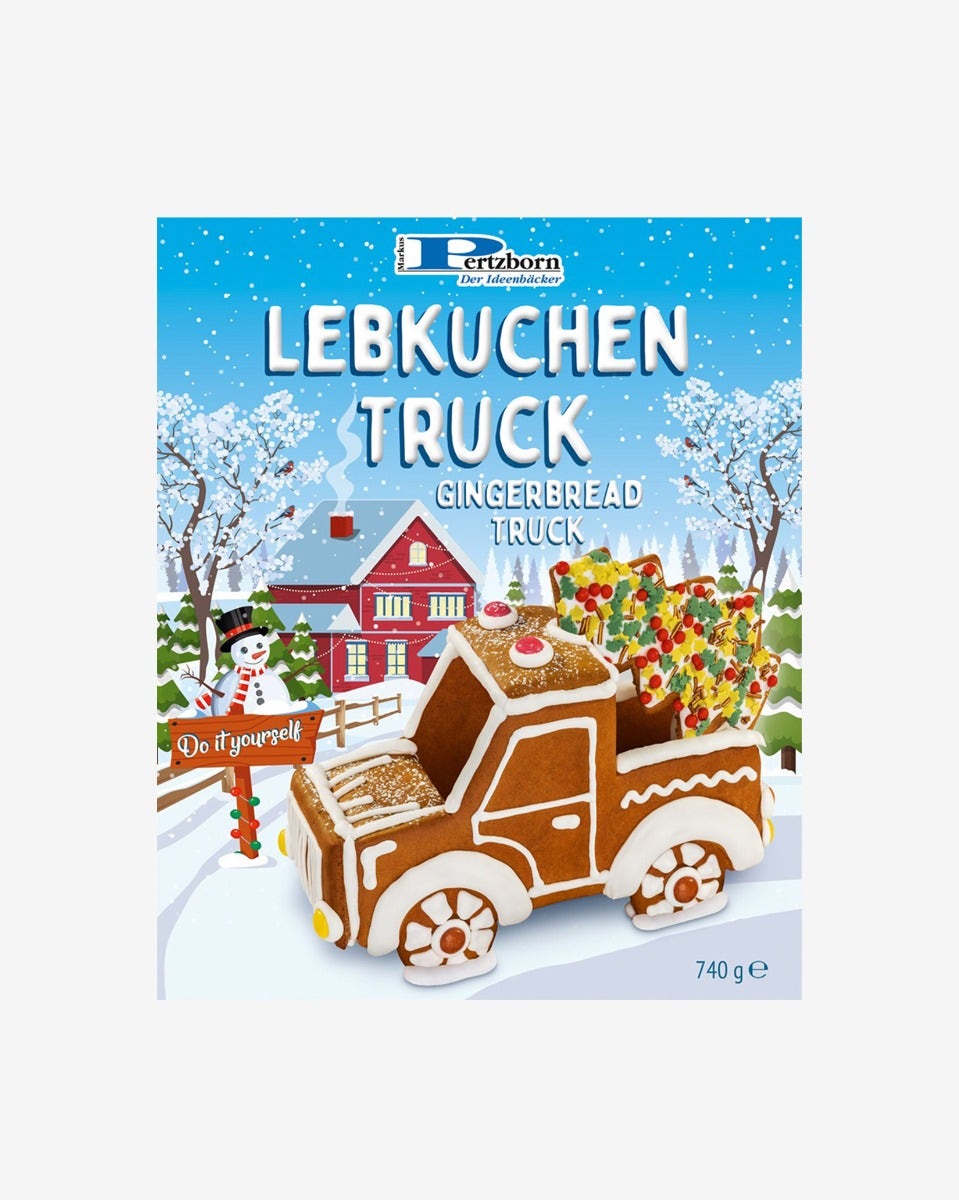 Pertzborn DIY Gingerbread Truck Kit