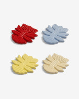 Multicolour Blume Stoneware Coasters - Set of 4