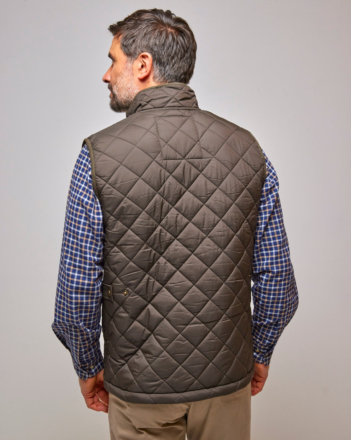 Green Fleece Lined Gilet