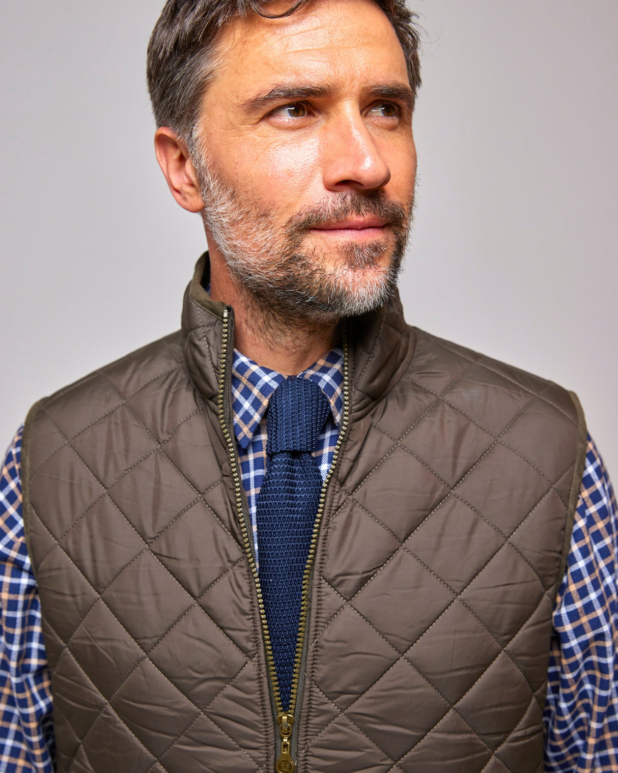 Green Fleece Lined Gilet