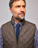 Green Fleece Lined Gilet