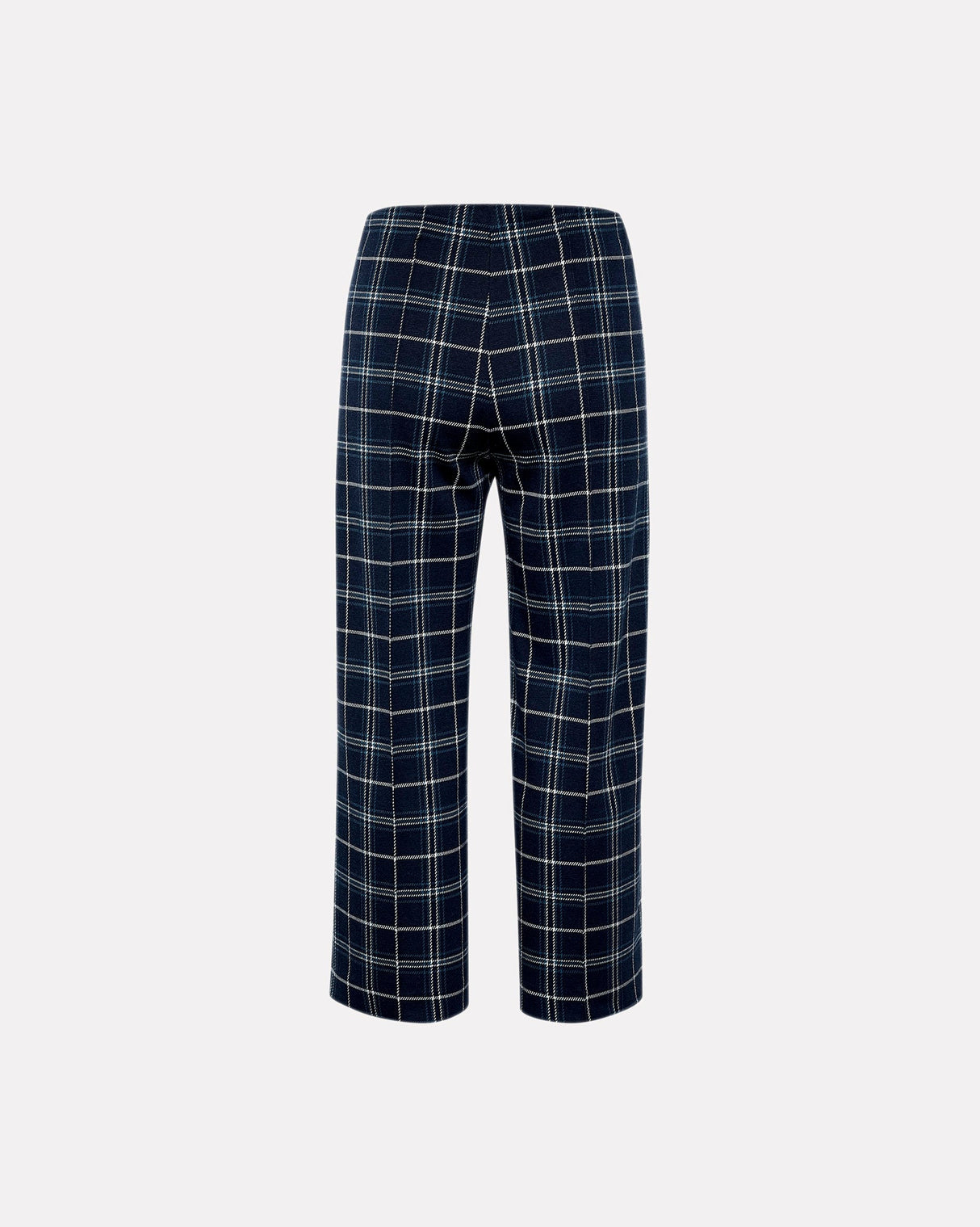 Night Sky Check Ilisan Cropped Trousers