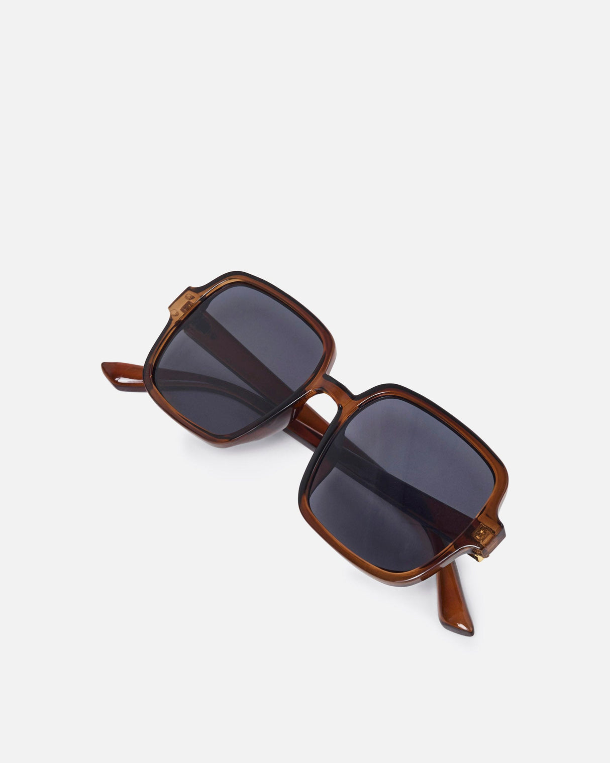 Brown Olive Saida Sunglasses
