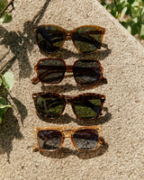 Brown Olive Saida Sunglasses