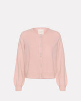 Silver-Pink-Ninell-Mohair-Blend-Knit-Cardigan