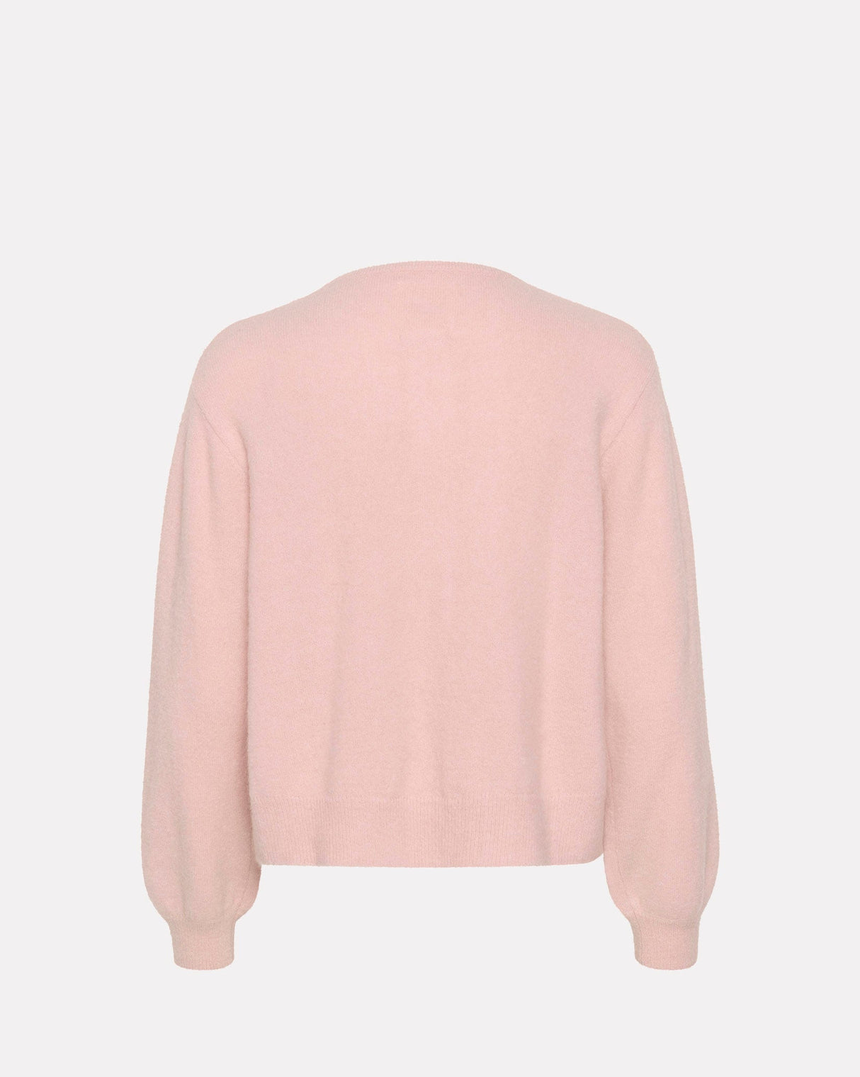 Silver-Pink-Ninell-Mohair-Blend-Knit-Cardigan