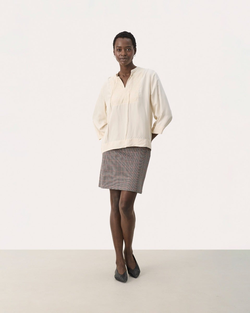 Birch Laynie Tie Neck Blouse