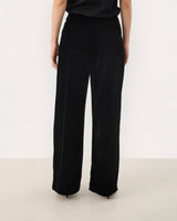Black Ninnea Velvet Trousers