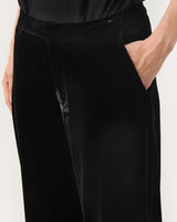 Black Ninnea Velvet Trousers