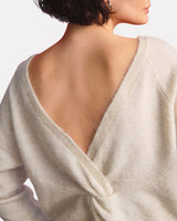 French-Oak-Marcelina-Twist-Back-Pullover