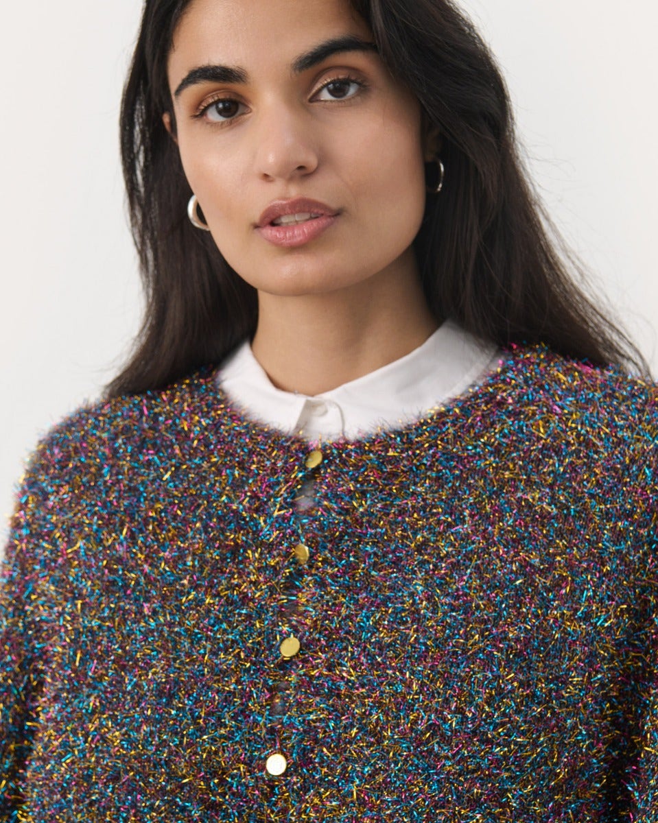 Multicolour Milena Sparkle Cardigan