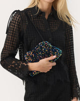Multicolour Dalina Sequin Bag