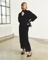 Black Majah Faux Leather Bag
