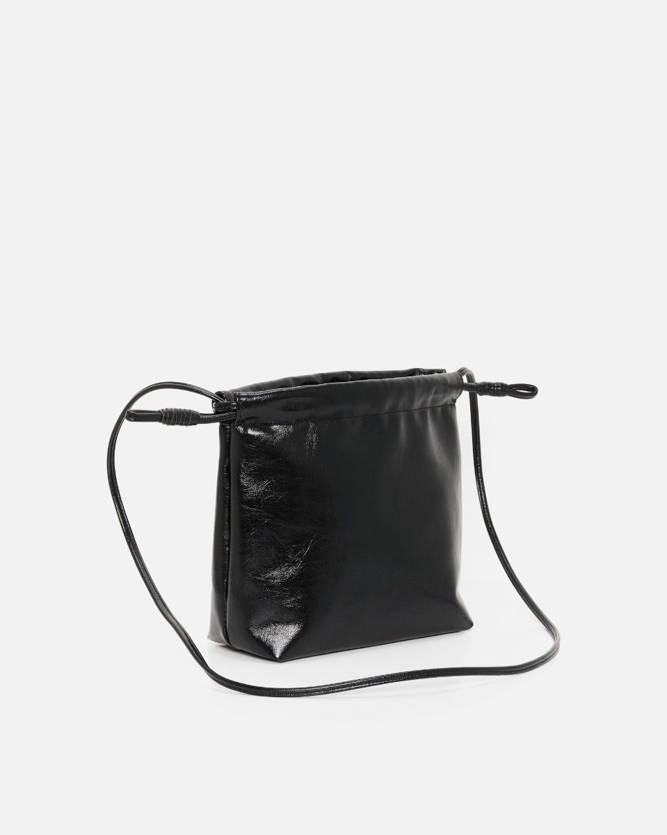 Black Majah Faux Leather Bag