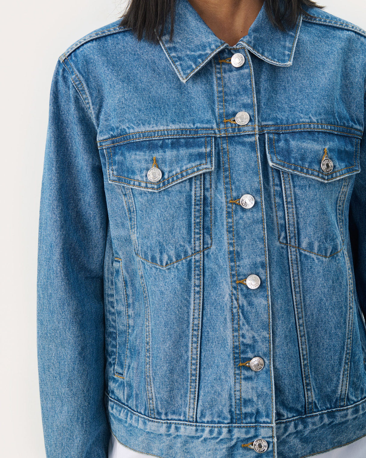 Medium Blue Nichole Denim Jacket