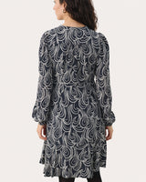 Dark Navy Phillipa Dress
