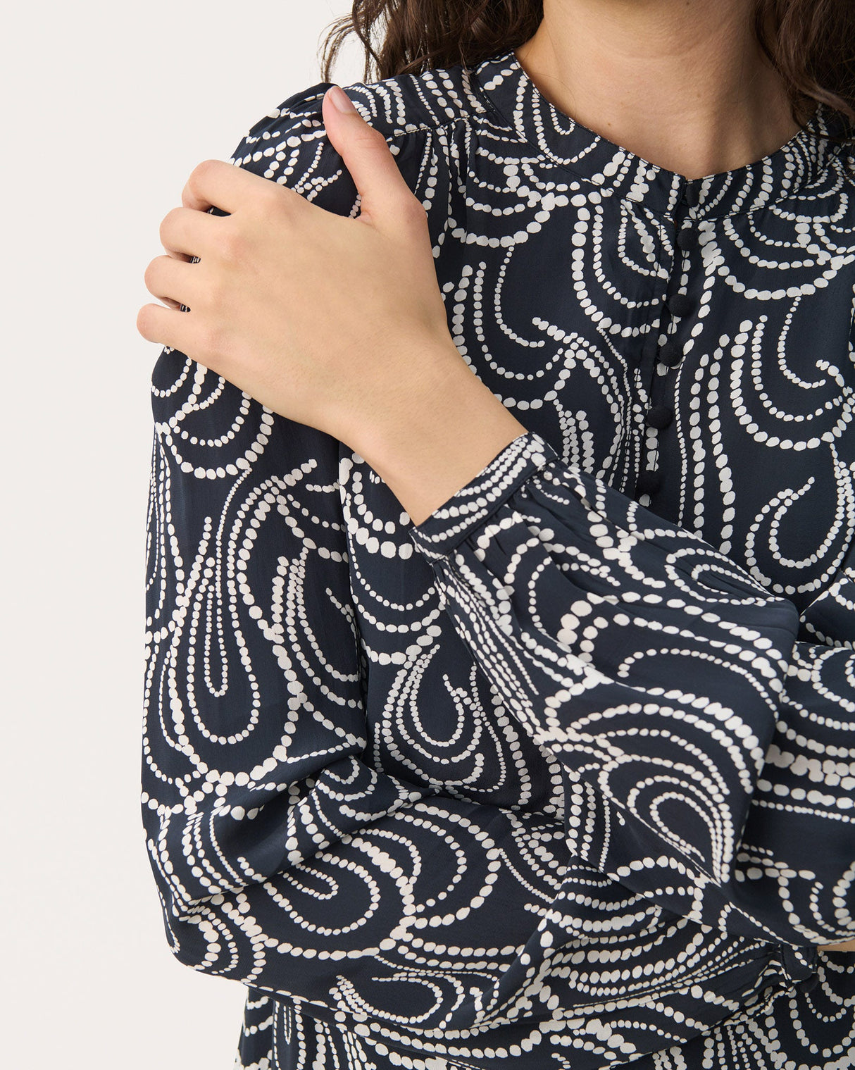 Dark Navy Phillipa Dress