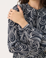 Dark Navy Phillipa Dress