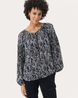 Dark-Navy-Panthera-Blouse