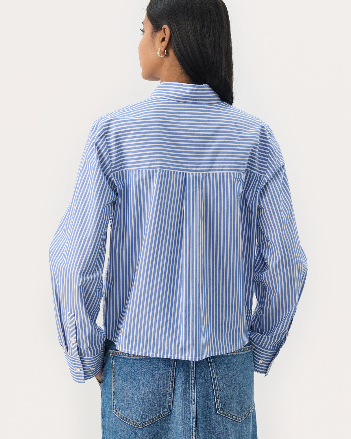 Amparo-Blue-Pranvera-Stripe-Ruffle-Shirt-