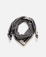 Dark Navy Stripe Phip Scarf