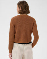 Argan Oil Gigia Linen Blend Knit Cardigan