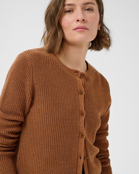 Argan Oil Gigia Linen Blend Knit Cardigan – Avoca