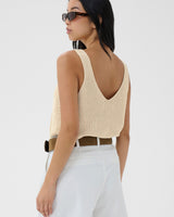 French-Oak-Rebecca-Linen-Blend-Knit-Vest-Top