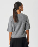 Medium Grey Melange Umay Knit Jumper